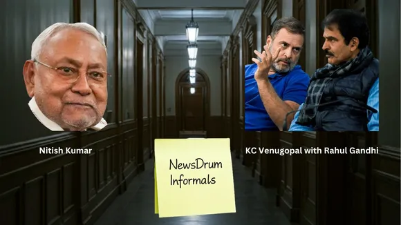 NewsDrum Informals - Nitish Kumar, Rahul Gandhi and KC Venugopal