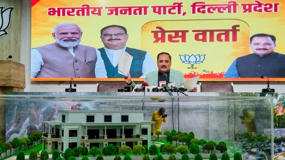 Virendra Sachdeva Sheeshmahal Arvind Kejriwal