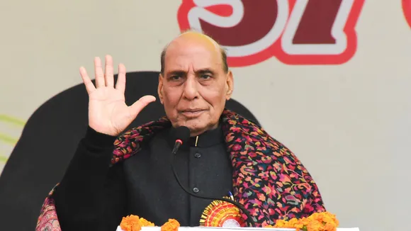 Defence Minister Rajnath Singh