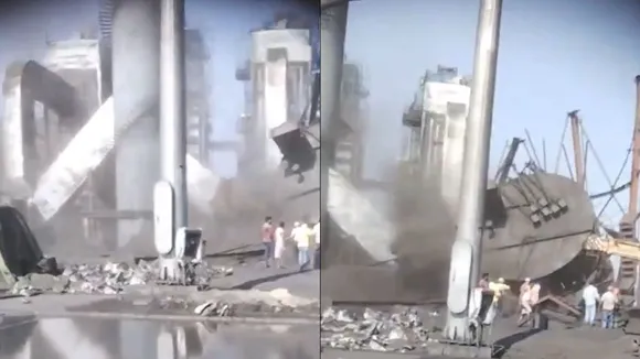 Mungeli Chimney Collapse