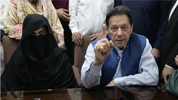 Imran Khan Bushra Bibi image