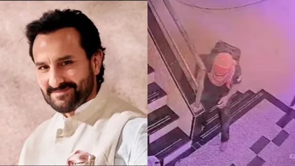 Saif Ali Khan CCTV