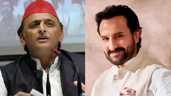 Akhilesh Yadav Saif Ali Khan