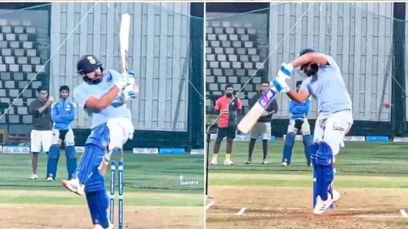 Rohit Sharma Practice