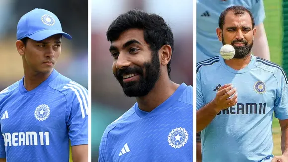 Yashasvi Jaiswal Jasprit Bumrah Mohammed Shami