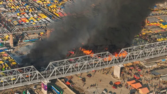 Kumbh fire image 2