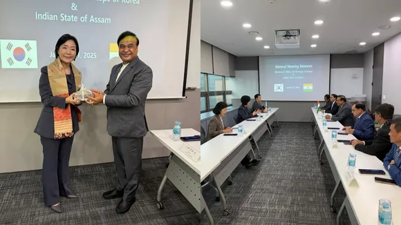 Himanta Biswa Sarma in South Korea