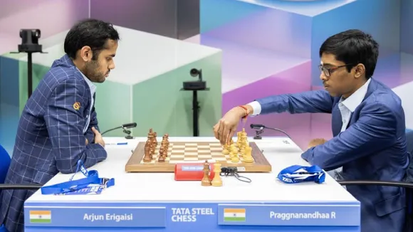 R Praggnanandhaa Arjun Erigaisi Tata Steel Chess
