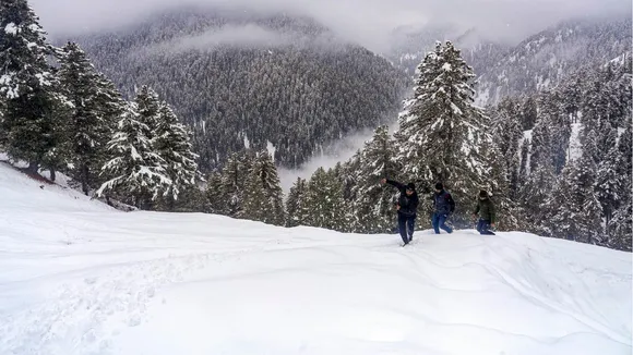 Snowfall Kashmir image
