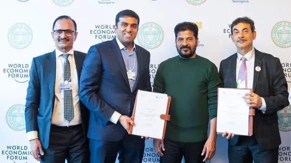 Telangana Revanth Reddy Davos