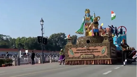 Republic Day Haryana tableau
