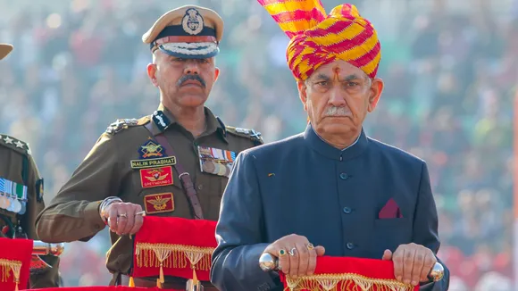  Lieutenant governor Manoj Sinha