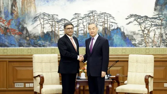 Vikram Misri Wang Yi Beijing