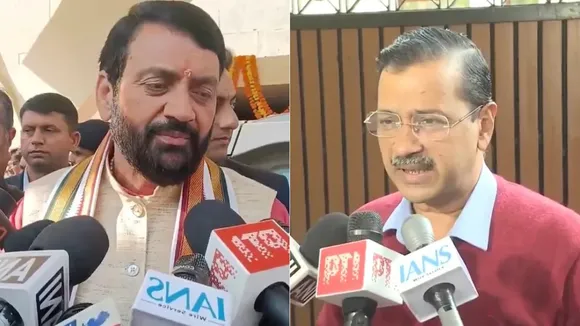 Nayab Singh Saini Arvind Kejriwal