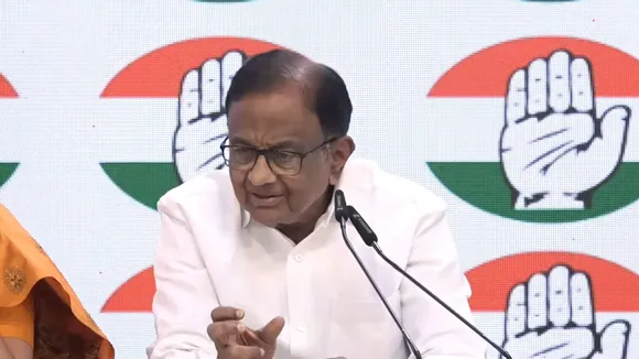 P Chidambaram Economy Congress
