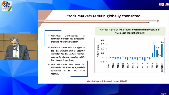 Economic Survey stock market