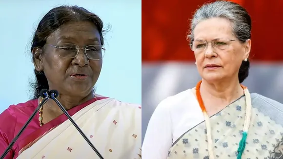Droupadi Murmu Sonia Gandhi
