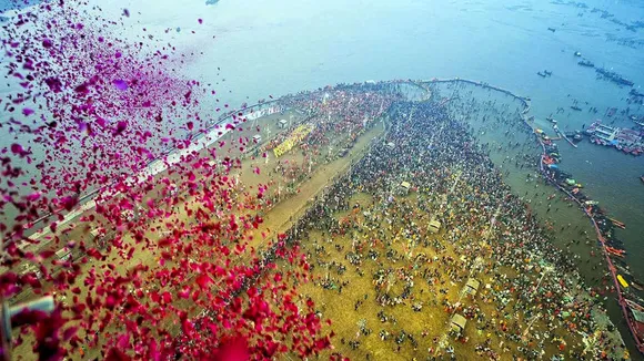 Basant Panchami Amrit Snan Sangam Nose Prayagraj Maha Kumbh Mela