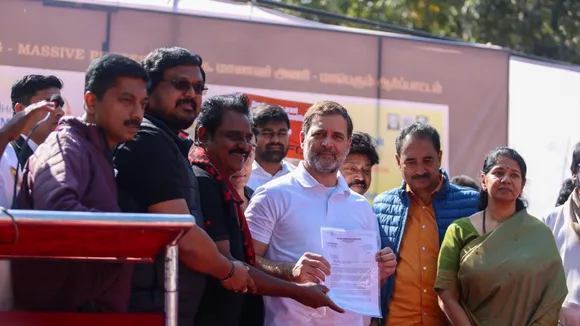 Rahul Gandhi Protest against UGC Rules