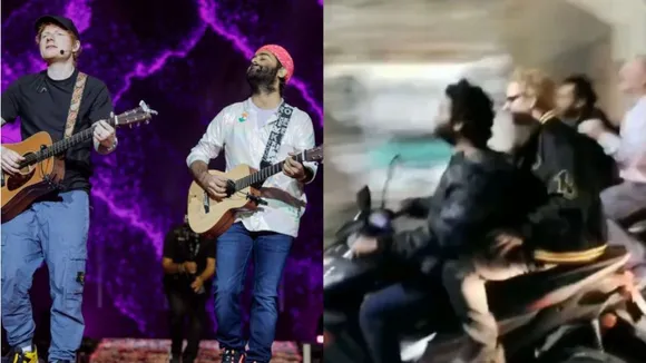 Ed Sheeran with Arijit Singh