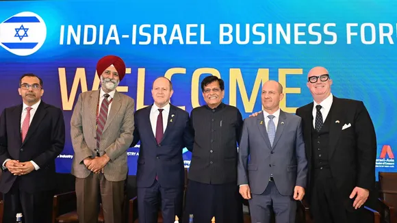 Piyush Goyal India Israel meet