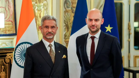 S Jaishankar Jean-Noel Barrot