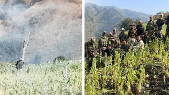 Manipur Poppy Cultivation Manipur Police