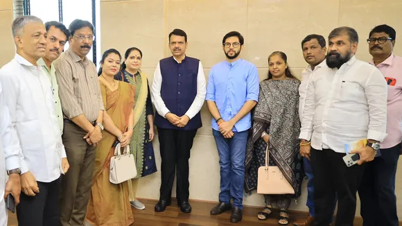 Devendra Fadnavis and Aditya Thackeray