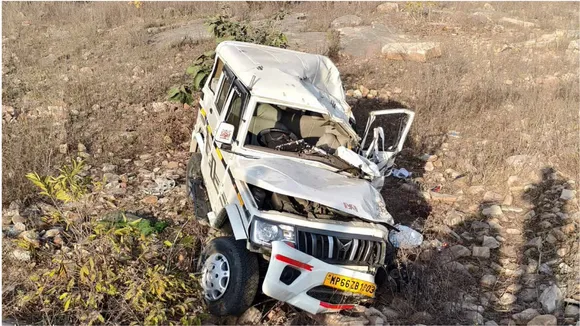 Damaged car