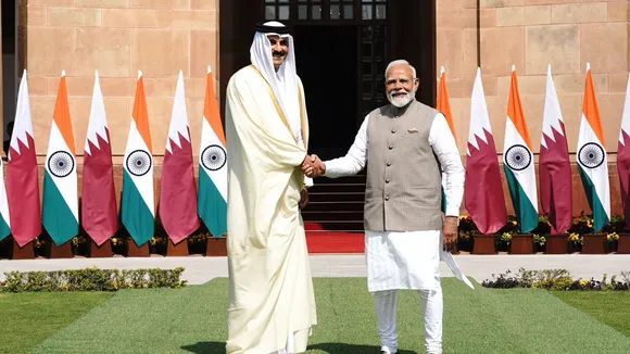 Sheikh Tamim Bin Hamad Al-Thani Narendra Modi India Qatar