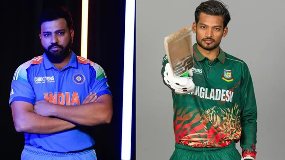 India vs Bangladesh Rohit Sharma Najmul Hossain Shanto