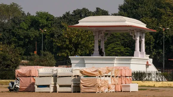 Delhi CM Oath Ceremony Preparation