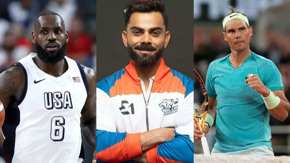 LeBron James Virat Kohli Rafael Nadal UIM E1 World Championship