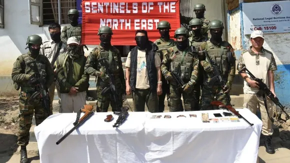 Manipur Police Arrests Militants Churachandpur