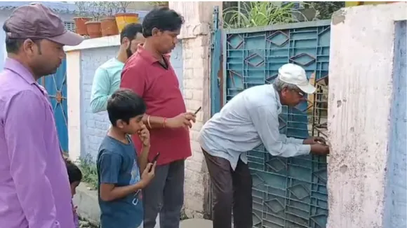 Ailing mother locked inside home