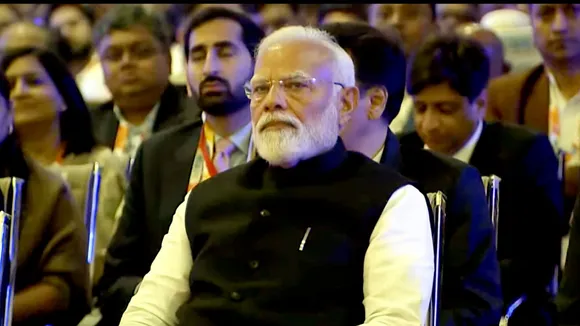 Narendra Modi in Bhopal Investors Summit