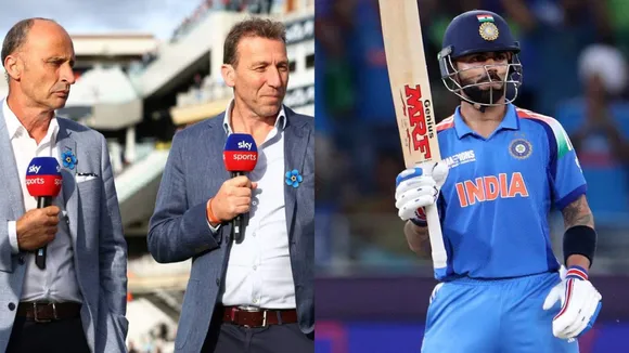 Michael Atherton and Nasser Hussain