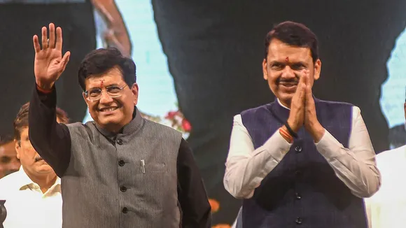Piyush Goyal Devendra Fadnavis Maharashtra