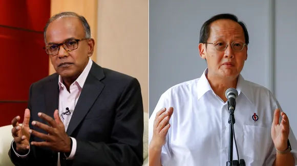 K Shanmugam Tan See Leng Bloomberg