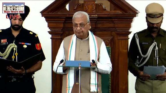 Bihar Governor Arif Mohammad Khan in Bihar Assembly