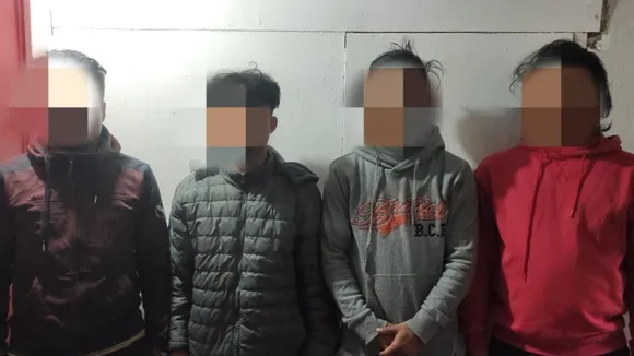 Manipur police Militants Arrest Kangpokpi