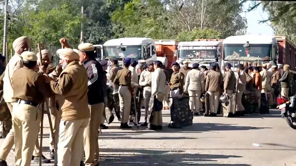 Farmers Protest Chandigarh SKM Protest Punjab Police
