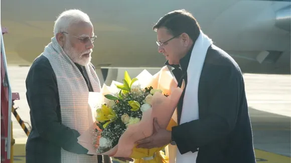 Narendra Modi in uttarakhand image