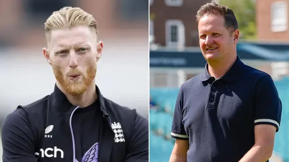 (L) Ben Stokes (R) Rob Key