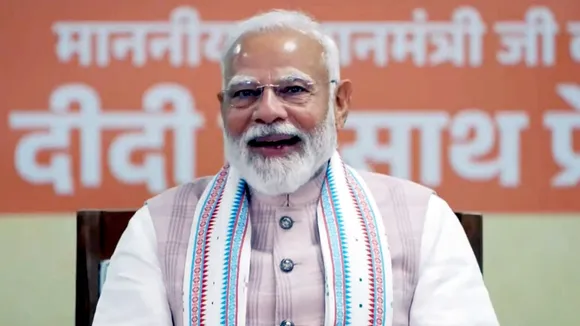 Narendra Modi Lakhpati Didi Sammelan