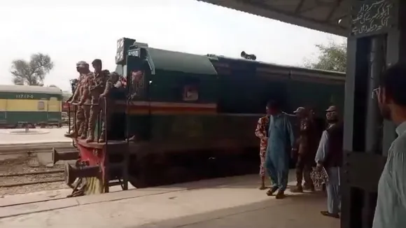 Pakistan train hijack