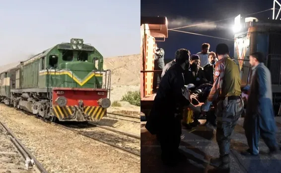 Pakistan train hijack