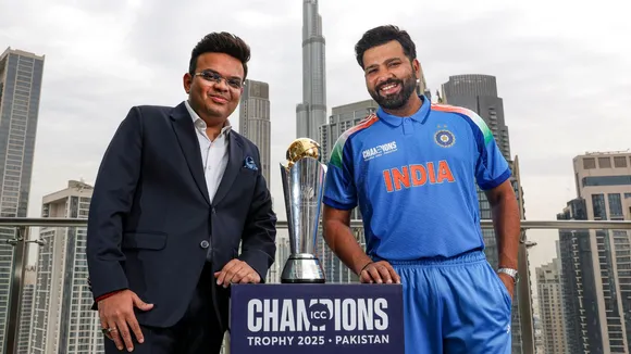 Rohit Sharma Jay Shah Champions Trophy