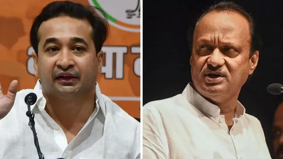 Nitesh Rane Ajit Pawar