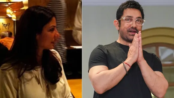 Gauri Spratt and Aamir Khan